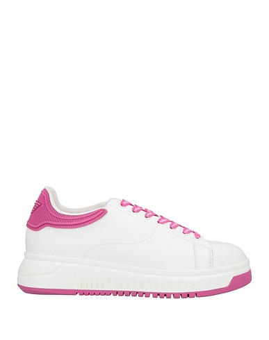 EMPORIO ARMANI Sneakers Fuchsia 100% Cow leather