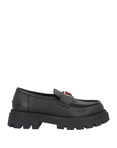 EMPORIO ARMANI Mocassino Nero 100% Pelle di vitello
