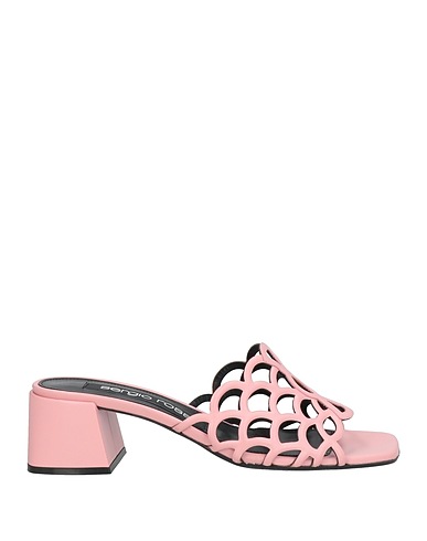 SERGIO ROSSI Sandals Pink Leather