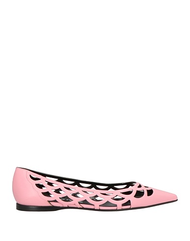 SERGIO ROSSI Ballet flats Pink Leather
