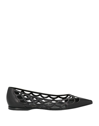 SERGIO ROSSI Ballet flats Black Leather