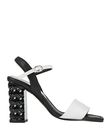 DANIELE ANCARANI Sandals White Leather