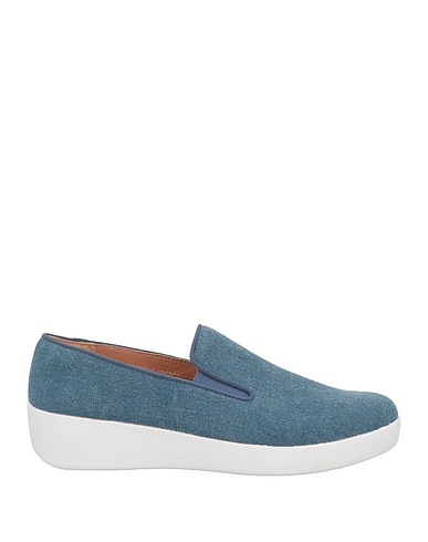 FITFLOP Loafers Blue Textile fibres