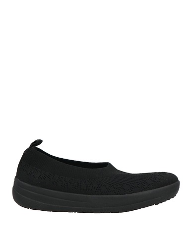 FITFLOP Ballet flats Black Polyester, Nylon