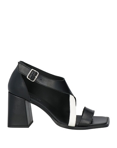 LE BOHÉMIEN Sandals Black Calfskin