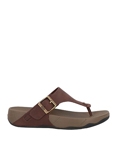FITFLOP Flip flops Chocolate brown Leather