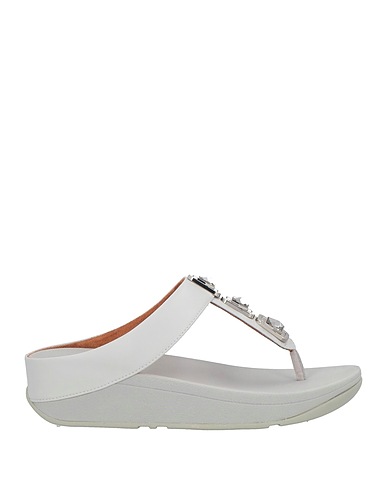 FITFLOP Flip flops Light grey Textile fibers