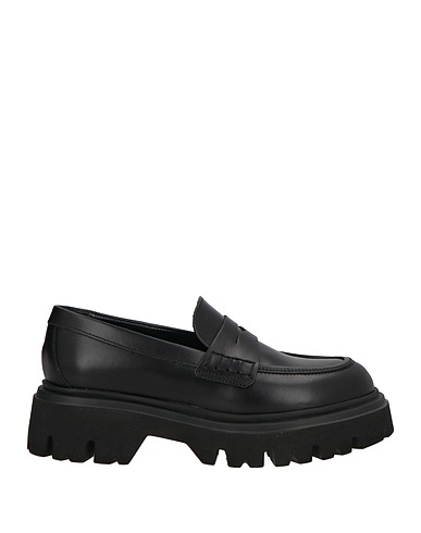 FRAU Loafers Black Leather
