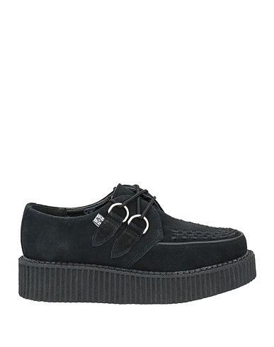T.U.K Laced shoes Black Leather