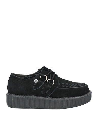 T.U.K Zapato de cordones Negro Cuero