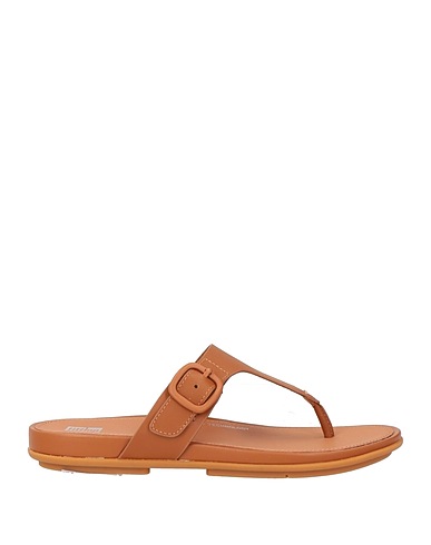 FITFLOP Flip flops Tan Leather