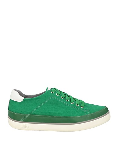 FITFLOP Sneakers Verde Fibre tessili, Pelle
