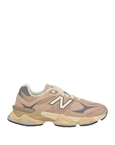 NEW BALANCE Sneakers Light brown Leather, Textile fibers