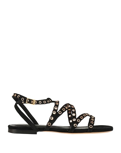 ISABEL MARANT Sandalen Schwarz Leder