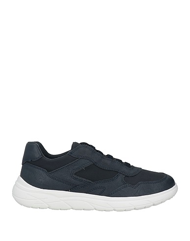GEOX Sneakers Midnight blue Textile fibres