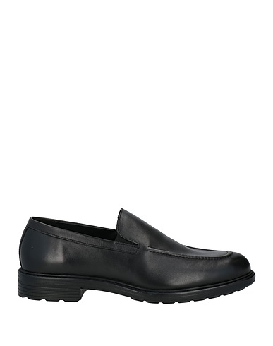 GEOX Loafers Black Leather