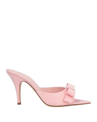 GIA BORGHINI Sandals Pink Textile fibers