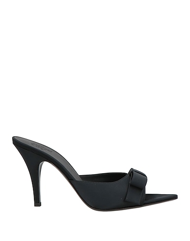 GIA BORGHINI Sandals Black Textile fibers