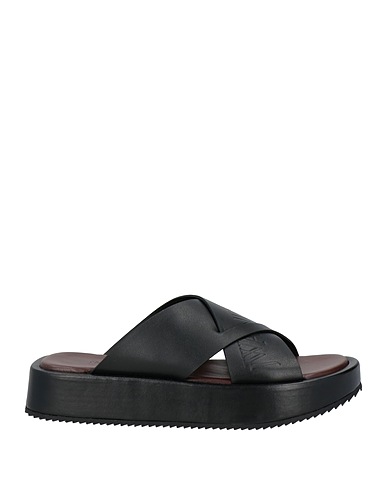 JW ANDERSON Sandals Black Leather