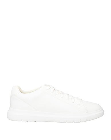 GEOX Sneakers Bianco Fibre tessili