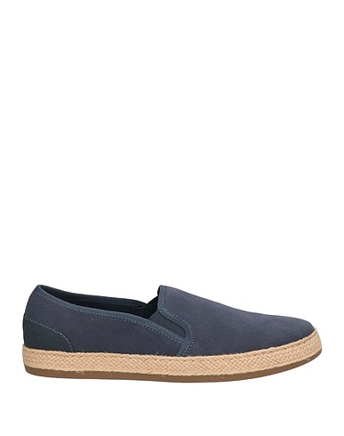 GEOX Espadrilles Navy blue Textile fibres