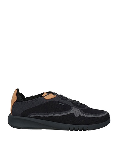 GEOX Sneakers Schwarz Gewebefasern