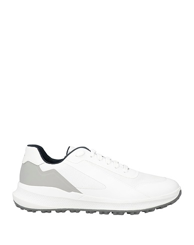 GEOX Sneakers White Textile fibres