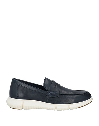 GEOX Loafers Midnight blue Leather