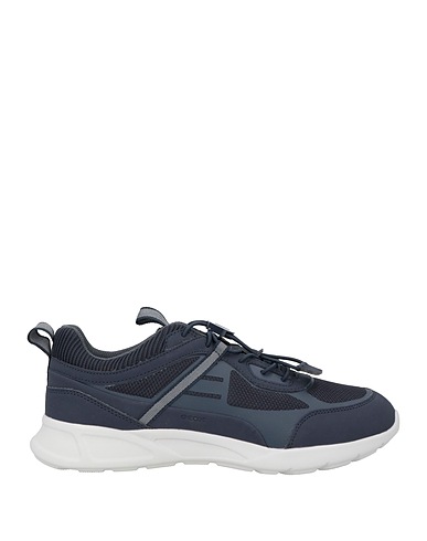 GEOX Sneakers Navy Textile fibers