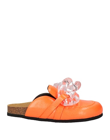 JW ANDERSON Mules and clogs Orange Leather