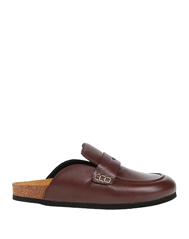 JW ANDERSON Mule e zoccoli Cioccolato Pelle