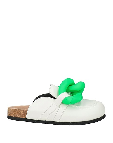 JW ANDERSON Mules and clogs White Leather