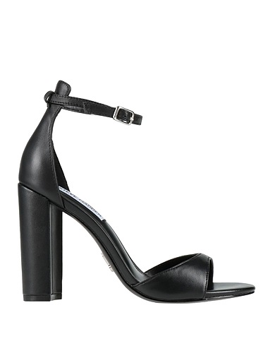 STEVE MADDEN Sandalen Schwarz Leder