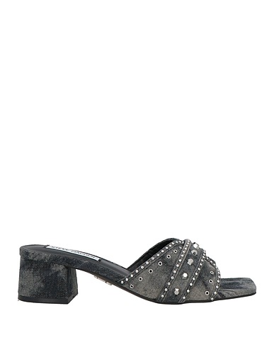 STEVE MADDEN Sandalen Schwarz Gewebefasern