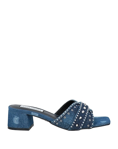 STEVE MADDEN Sandals Blue Textile fibres