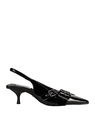 STEVE MADDEN Pump Black Textile fibers