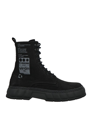 VIRÓN Ankle boot Black 51% Recycled PET, 49% Polyester