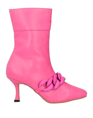GAëLLE Paris Ankle boot Fuchsia Textile fibers