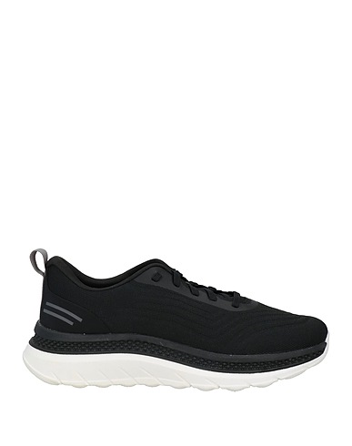 GEOX Sneakers Black Textile fibres