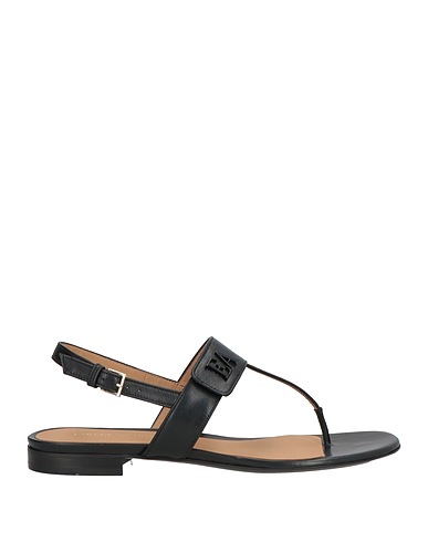 EMPORIO ARMANI Flip flops Black Leather