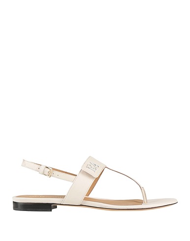 EMPORIO ARMANI Flip flops Ivory Leather