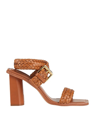 SCHUTZ Sandalen Kamel Leder