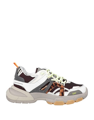 SERAFINI Sneakers Prugna Pelle, Fibre tessili