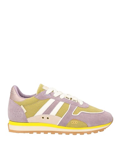 SERAFINI Sneakers Lilla Pelle, Fibre tessili