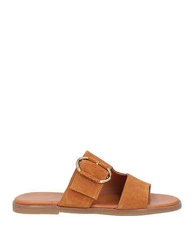 GEOX Sandals Tan Leather
