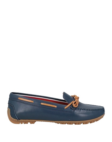 GEOX Loafers Midnight blue Leather