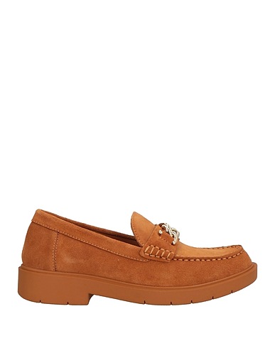 GEOX Mokassins Kamel Leder