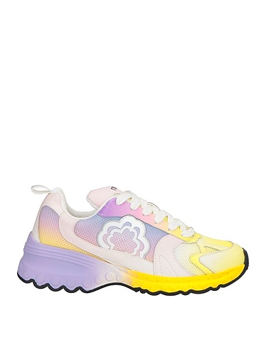 MAJE Sneakers Lila Leder, Gewebefasern