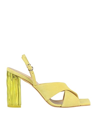 MOMONÍ Sandali Verde lime 100% Pelle