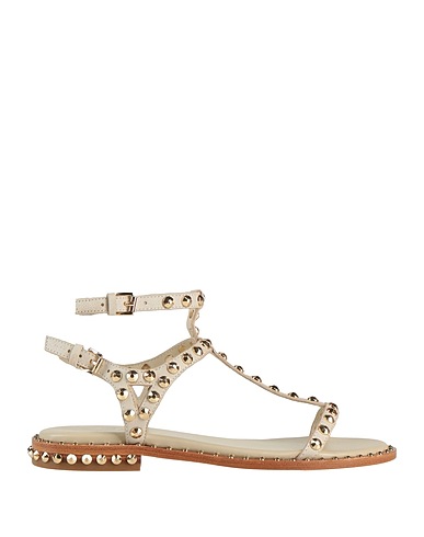 ASH Sandals Ivory Leather